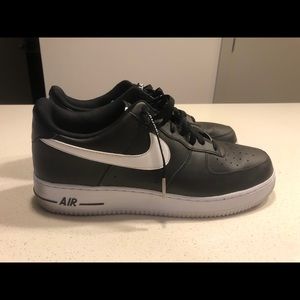 Air Force 1s w Custom laces. Size 14